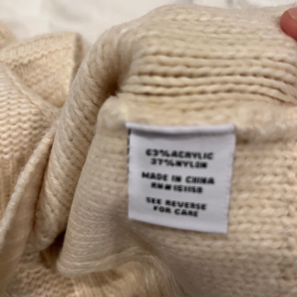 525 America sweater vest cable knit new with tags size large - Picture 4 of 4